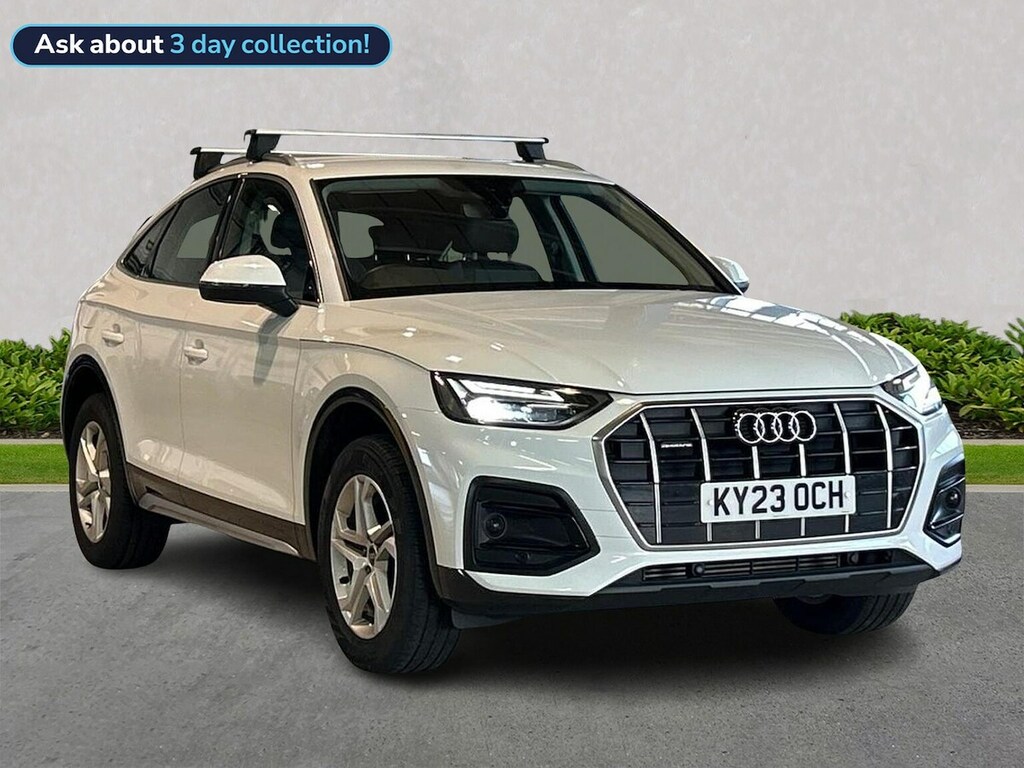 Audi Q5 2.0 Tfsi 45 Sport Sportback S Tronic Qu White
