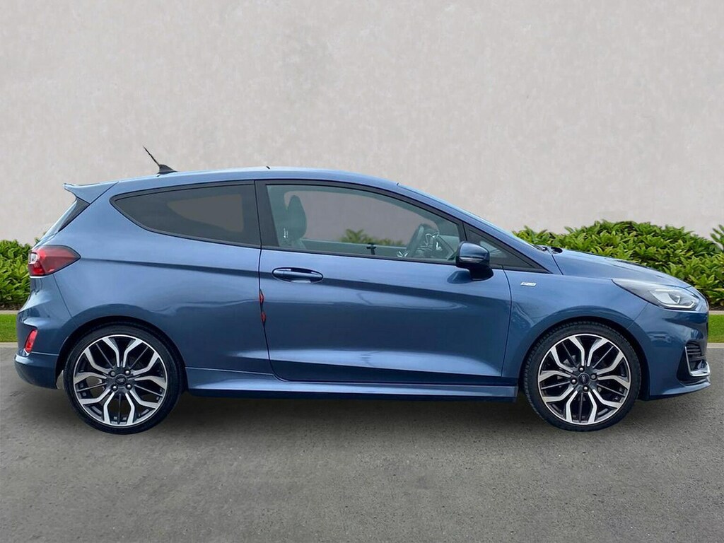 Ford Fiesta 1.0 Ecoboost St-line Vignale ML72UTU Blue #3