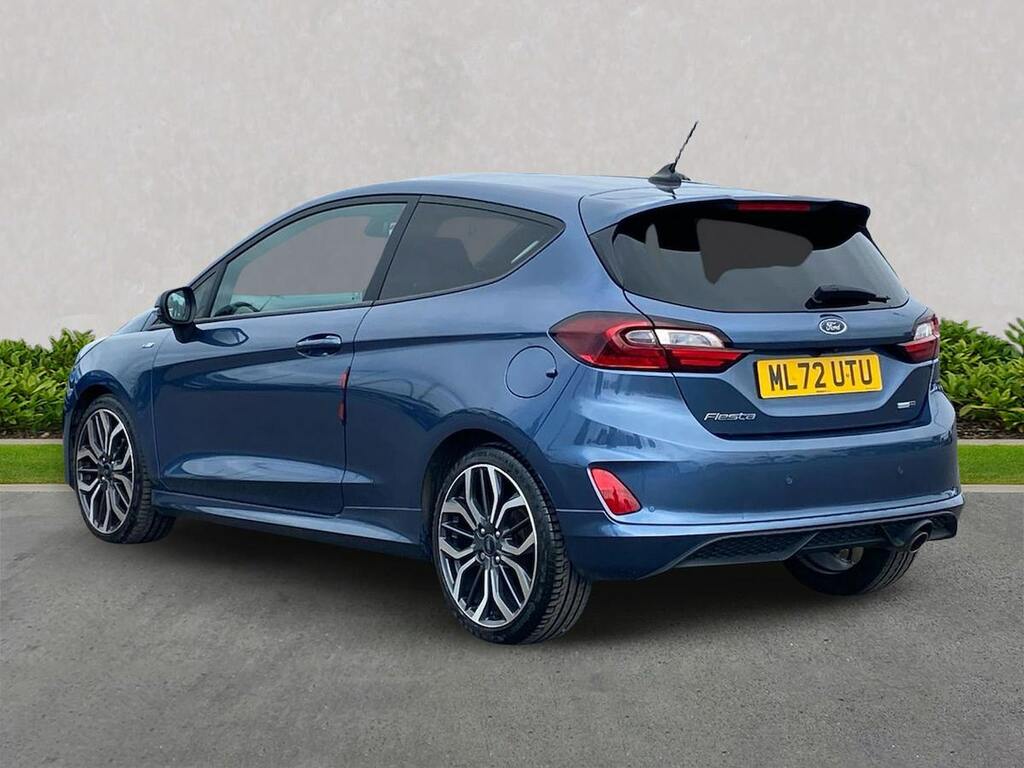 Ford Fiesta 1.0 Ecoboost St-line Vignale ML72UTU Blue #2
