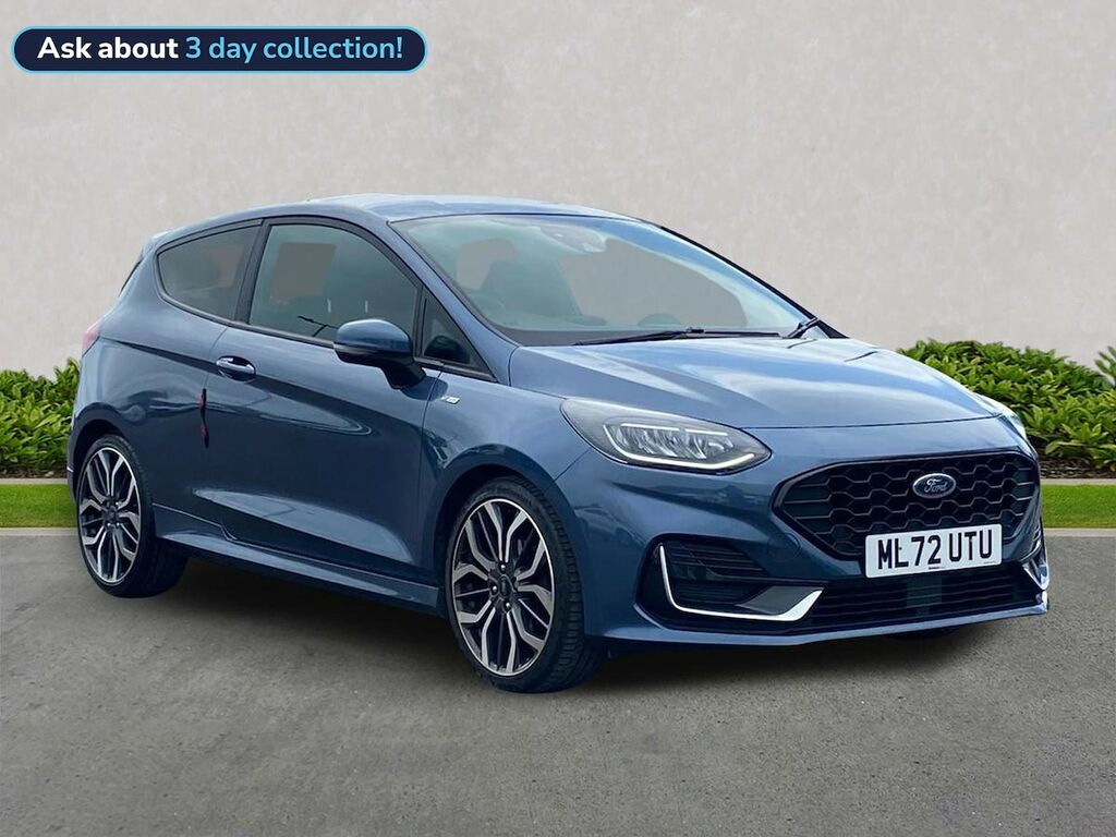 Ford Fiesta 1.0 Ecoboost St-line Vignale ML72UTU Blue
