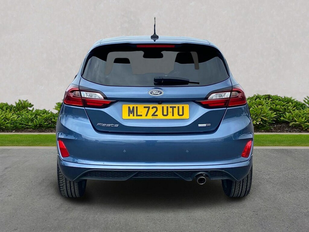 Ford Fiesta 1.0 Ecoboost St-line Vignale ML72UTU Blue #4