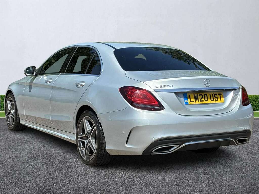 Mercedes-Benz C Class C220d Amg Line 9G-tronic LM20UST Silver #2