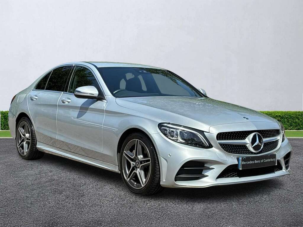 Mercedes-Benz C Class C220d Amg Line 9G-tronic Silver