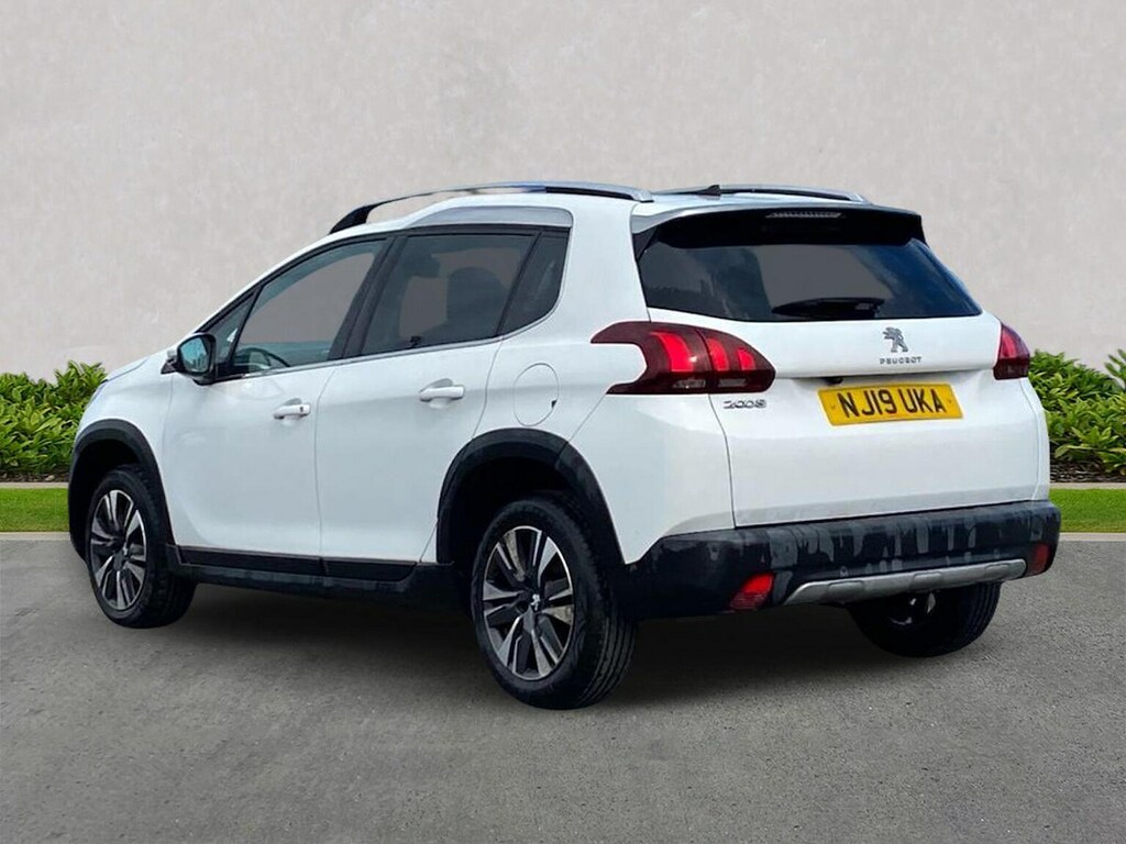 Peugeot 2008 1.2 Puretech Allure Premium Suv NJ19UKA White #2