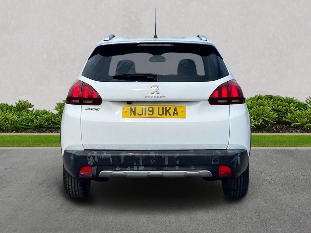 Peugeot 2008 1.2 Puretech Allure Premium Suv NJ19UKA White #4