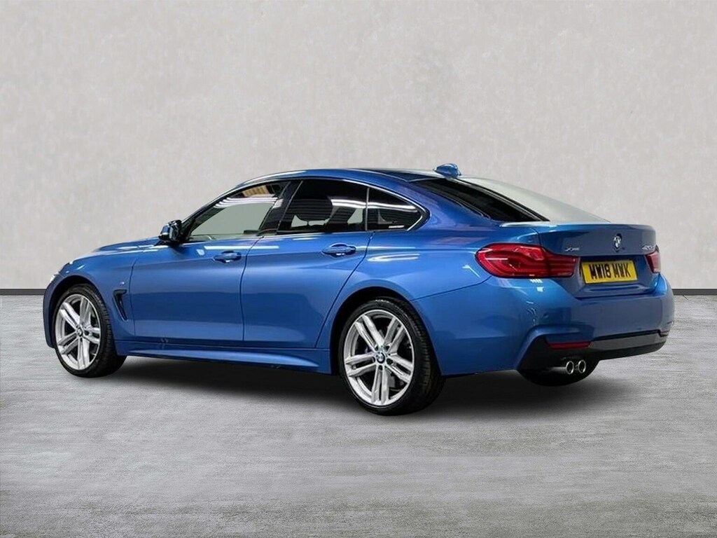 BMW 4 Series 2.0 420D M Sport Hatchback Xdrive MW18MWK Blue #2