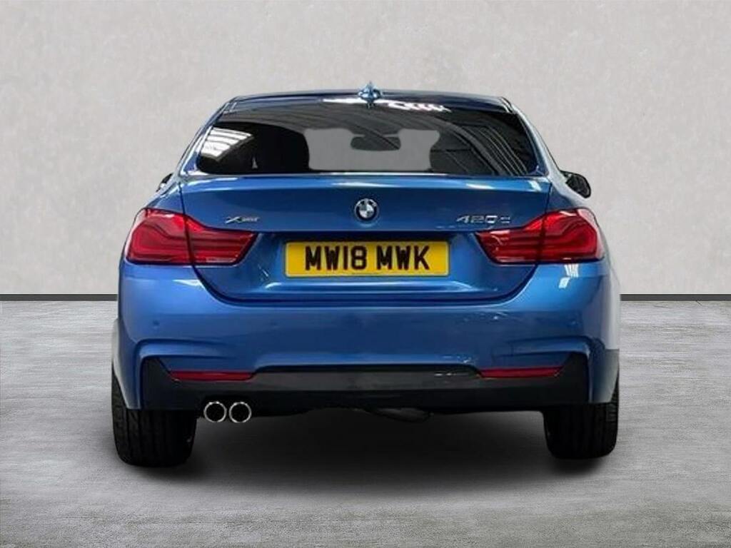 BMW 4 Series 2.0 420D M Sport Hatchback Xdrive MW18MWK Blue #4