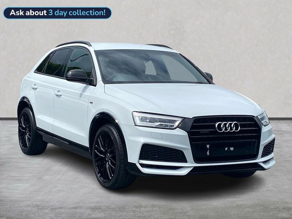 Audi Q3 Q3 2.0 Tdi Quattro Black Edition Estate White