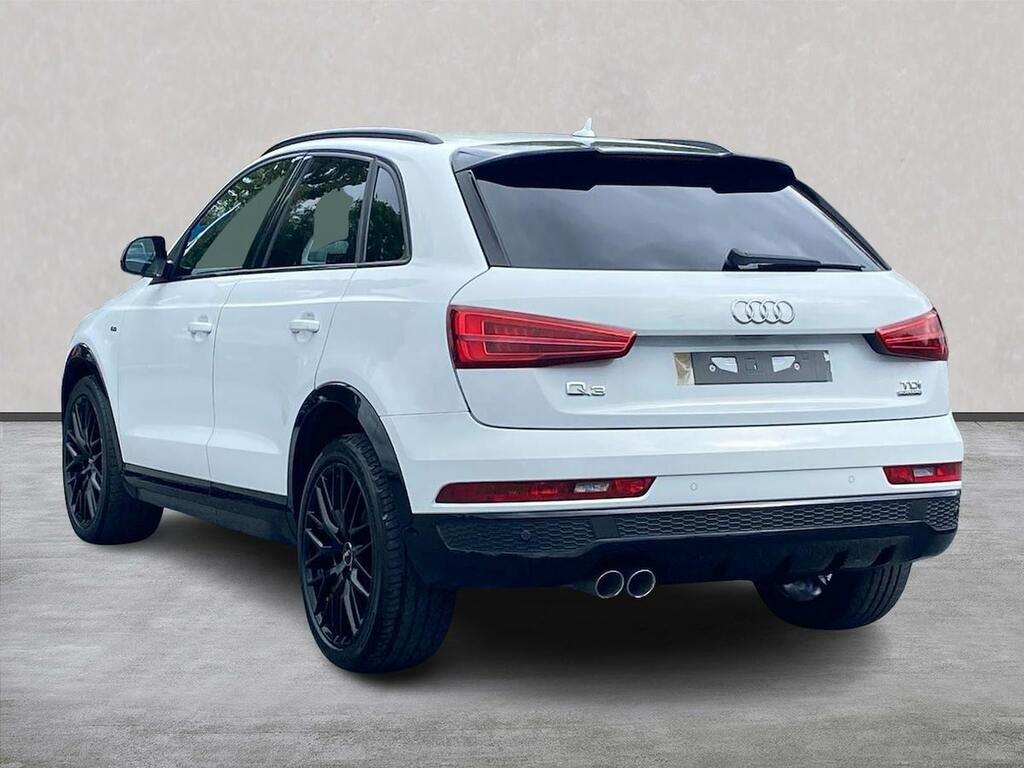 Audi Q3 Q3 2.0 Tdi Quattro Black Edition Estate SC67UXH White #2
