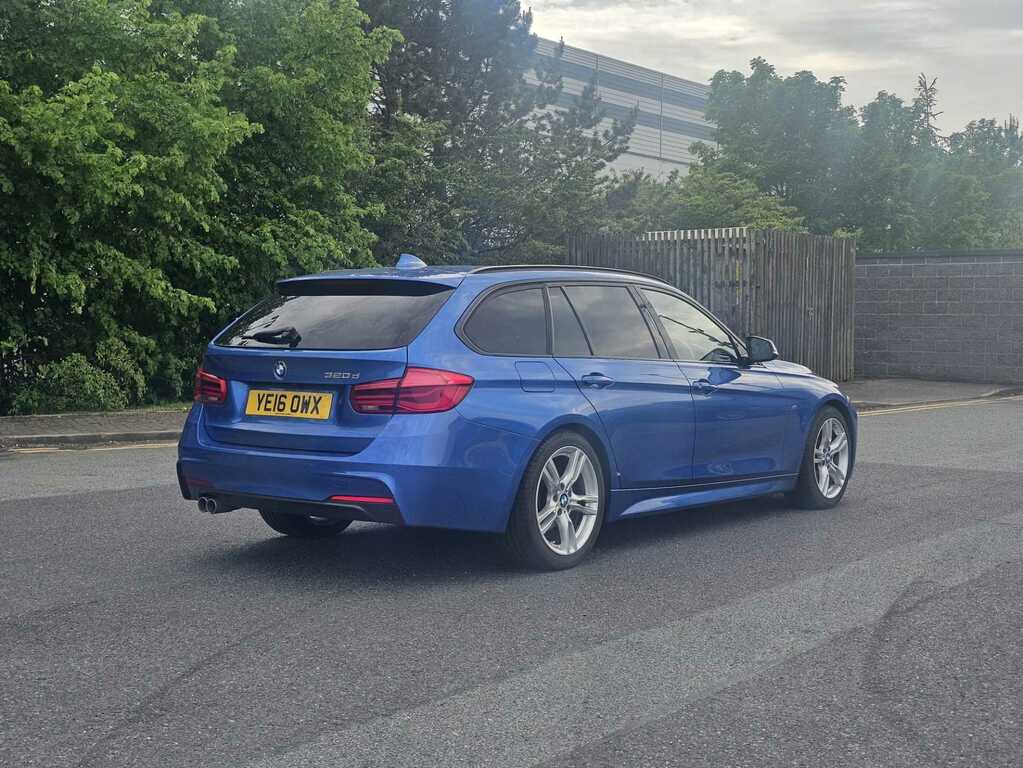 BMW 3 Series 320D M Sport Step YE16OWX Blue #6