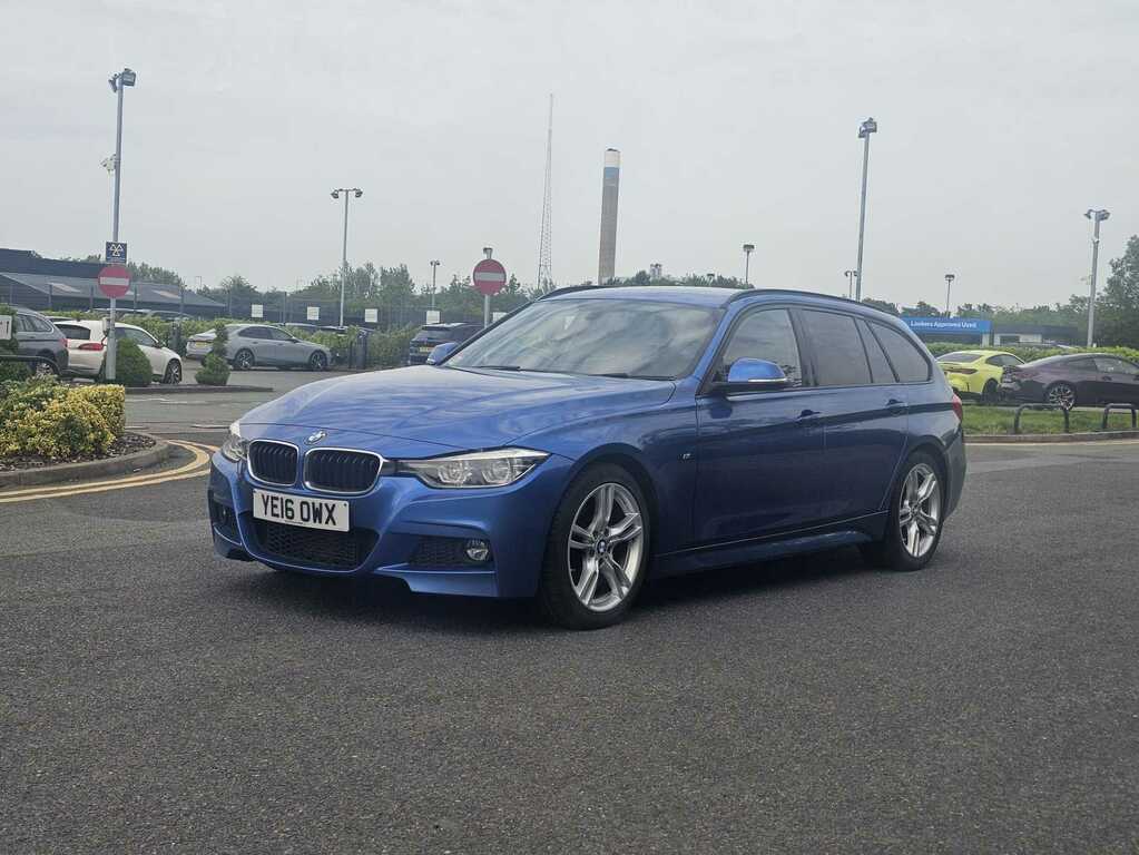 BMW 3 Series 320D M Sport Step YE16OWX Blue #3