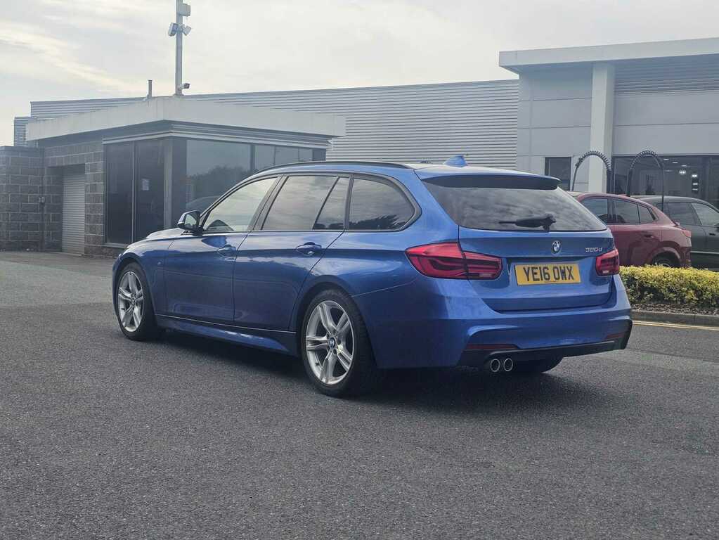 BMW 3 Series 320D M Sport Step YE16OWX Blue #4