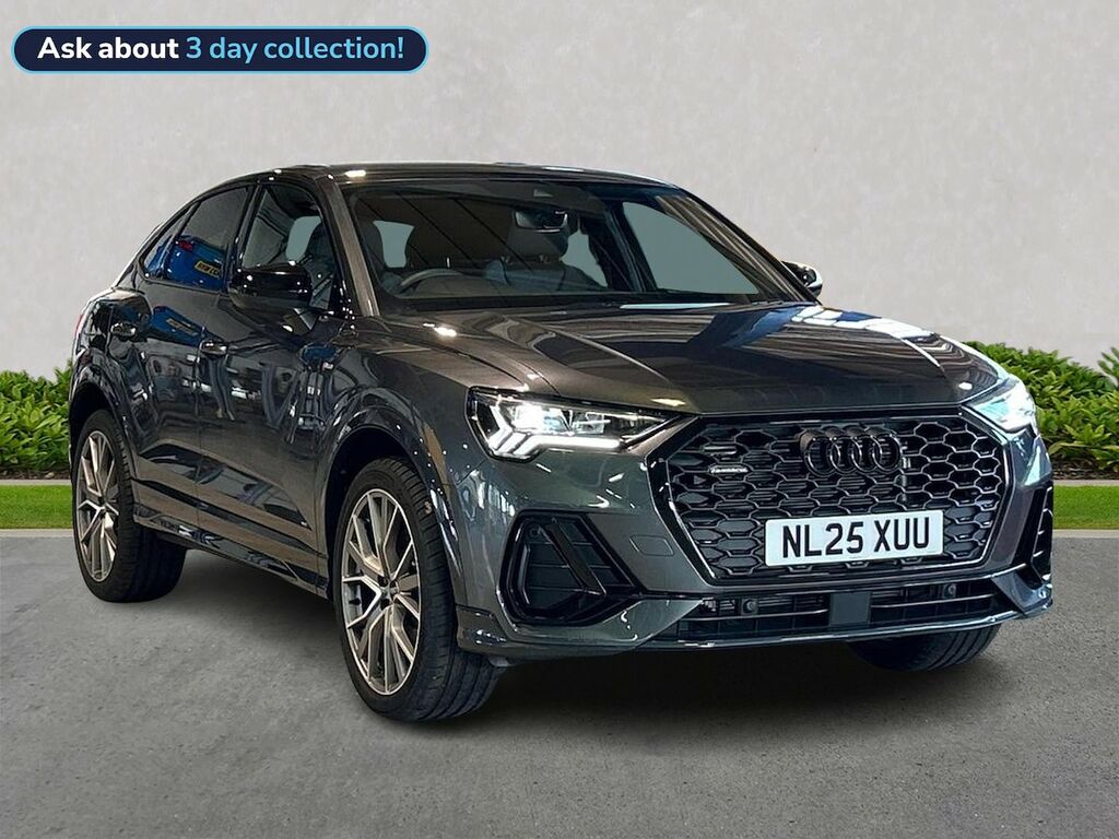 Audi Q3 2.0 Tfsi 40 Black Edition Sportback S T Grey
