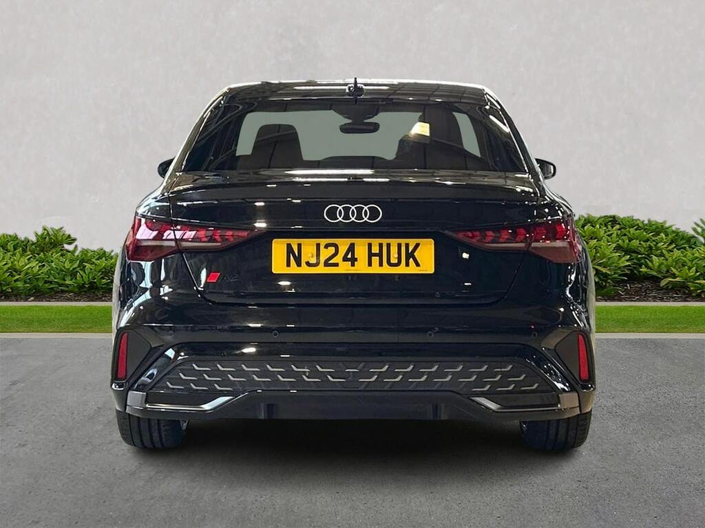 Audi A3 1.5 Tfsi 35 S Line Saloon S Tronic Euro NJ24HUK Black #4