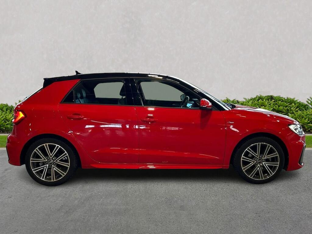 Audi A1 1.5 Tfsi 35 S Line Sportback S Tronic E NJ72KKE Red #3