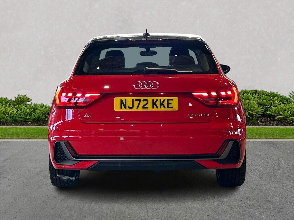 Audi A1 1.5 Tfsi 35 S Line Sportback S Tronic E NJ72KKE Red #4