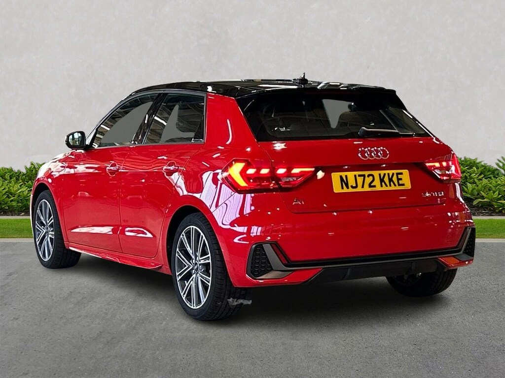 Audi A1 1.5 Tfsi 35 S Line Sportback S Tronic E NJ72KKE Red #2