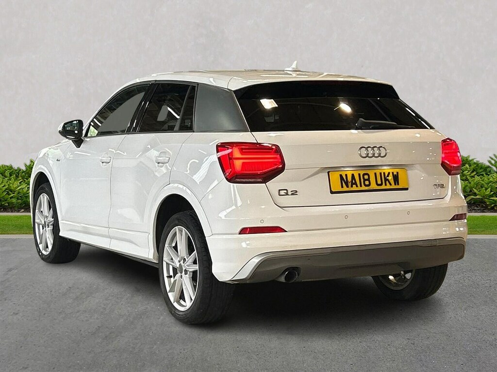 Audi Q2 1.0 Tfsi S Line Suv Euro 6 Ss NA18UKW White #2
