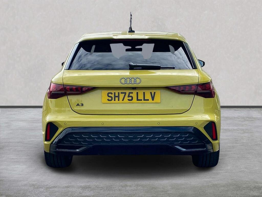 Audi A3 1.5 Tfsi S Line Sportback S Tronic Euro SH75LLV Yellow #4