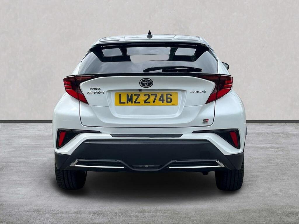 Toyota C-Hr 2.0 Vvt-h Gr Sport Suv Hybrid Cvt Euro LMZ2746 White #4