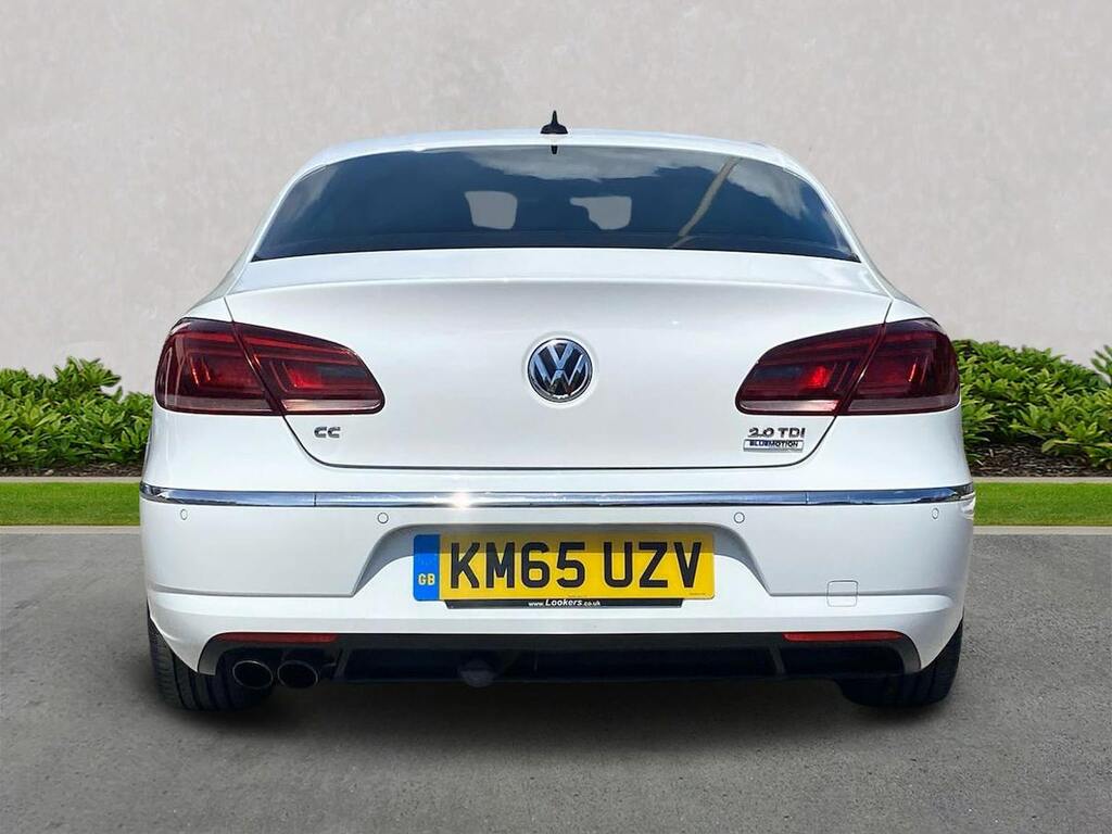 Volkswagen CC 2.0 Tdi Bluemotion Tech R-line Saloon D White #4