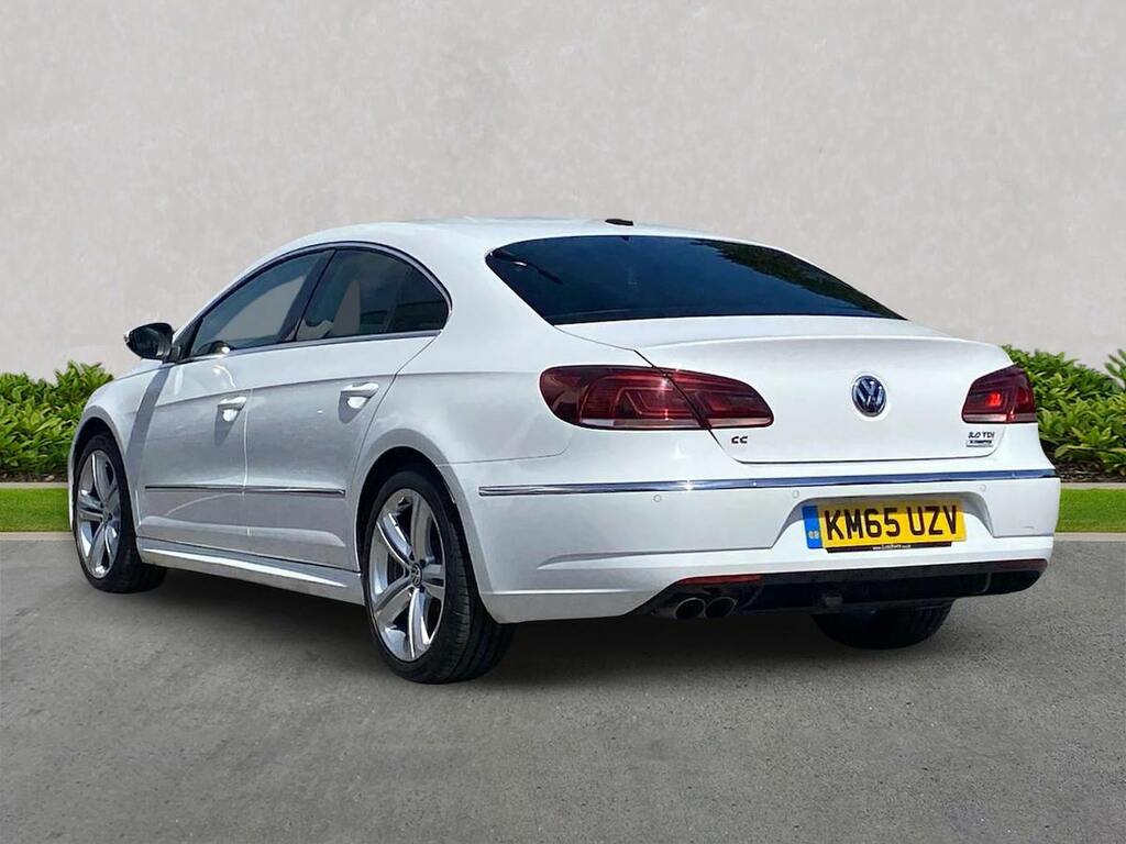 Volkswagen CC 2.0 Tdi Bluemotion Tech R-line Saloon D White #2