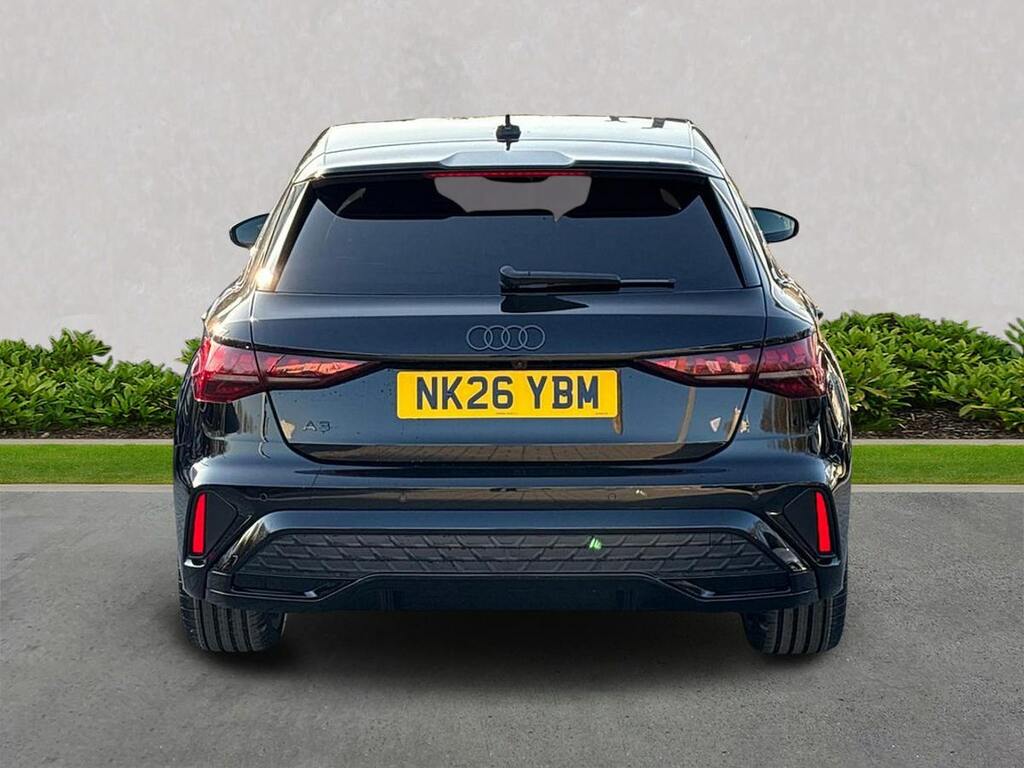 Audi A3 1.5 Tfsi Black Edition Sportback S Tron NK26YBM Black #4