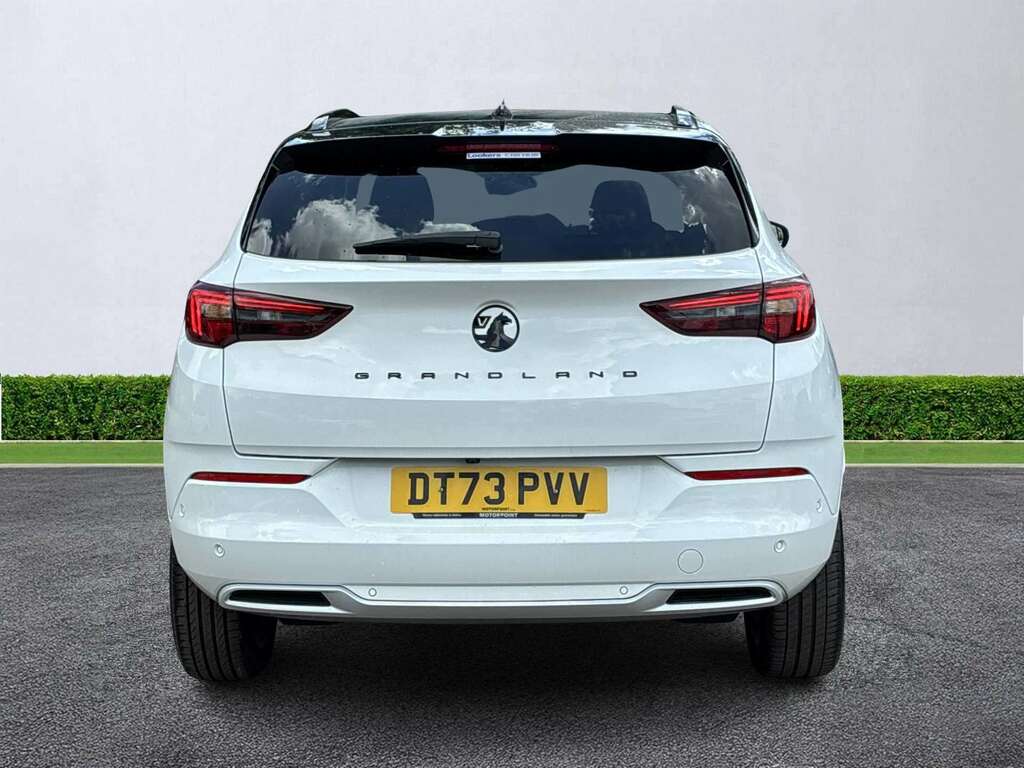 Vauxhall Grandland 1.2 Turbo Ultimate DT73PVV White #4