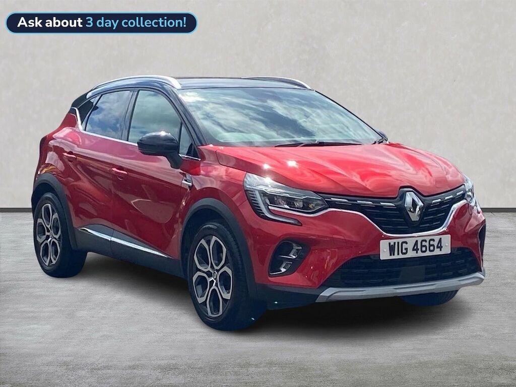 Renault Captur 1.0 Tce Techno Suv Euro 6 Ss Red