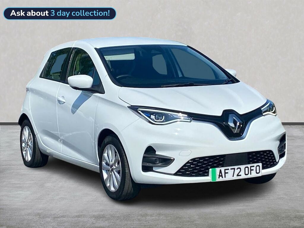 Renault Zoe R110 Ev50 52Kwh Iconic Hatchback White