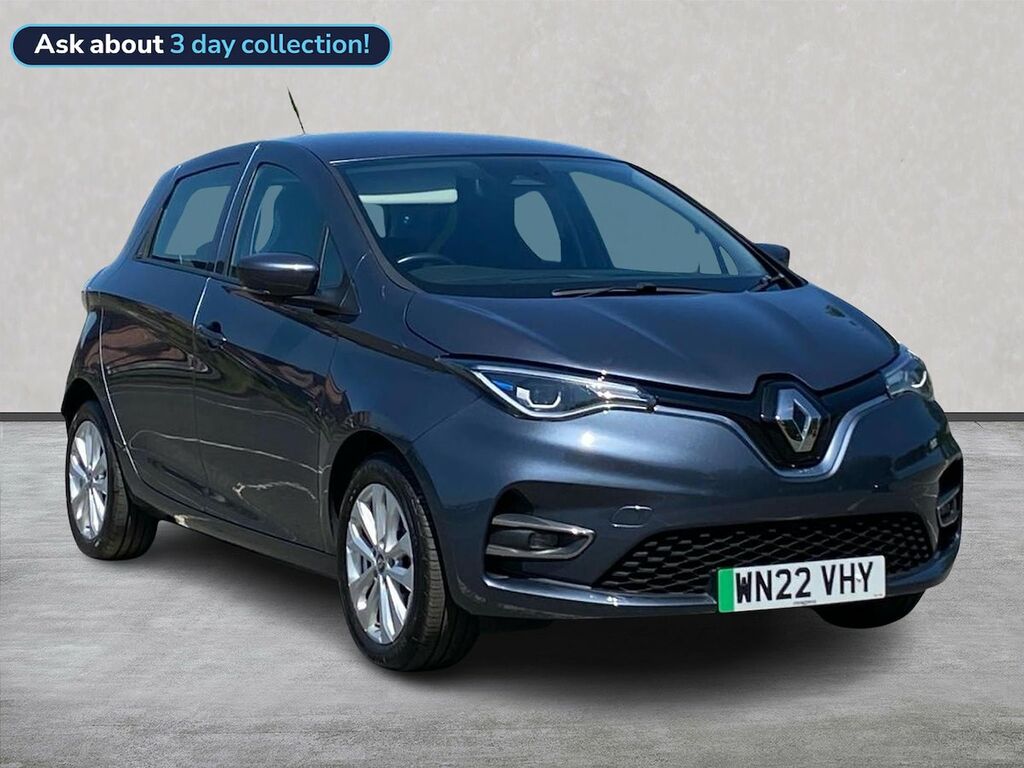 Renault Zoe R110 Ev50 52Kwh Iconic Hatchback Grey
