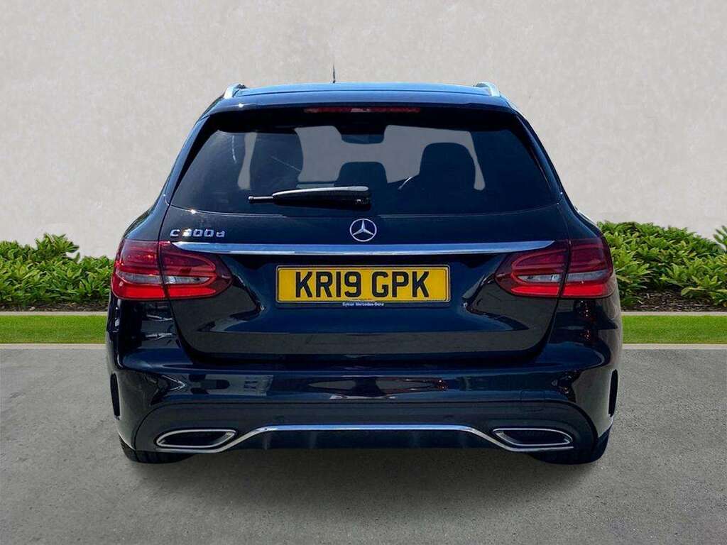 Mercedes-Benz C Class C300d Amg Line 9G-tronic KR19GPK Black #4