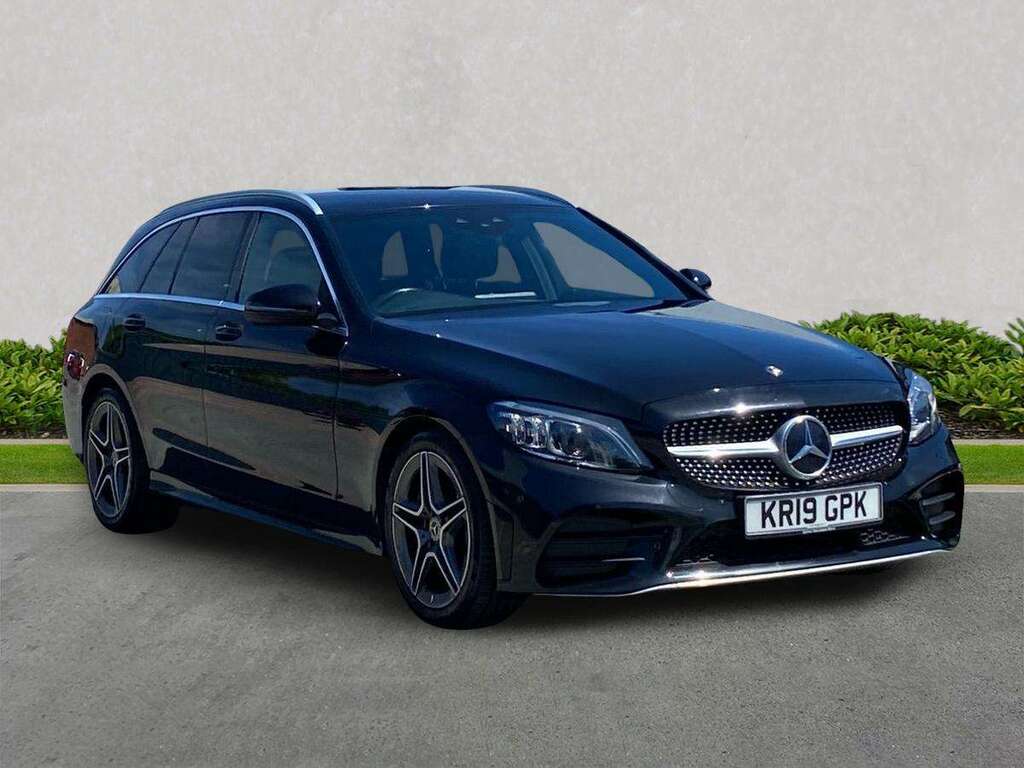 Mercedes-Benz C Class C300d Amg Line 9G-tronic Black