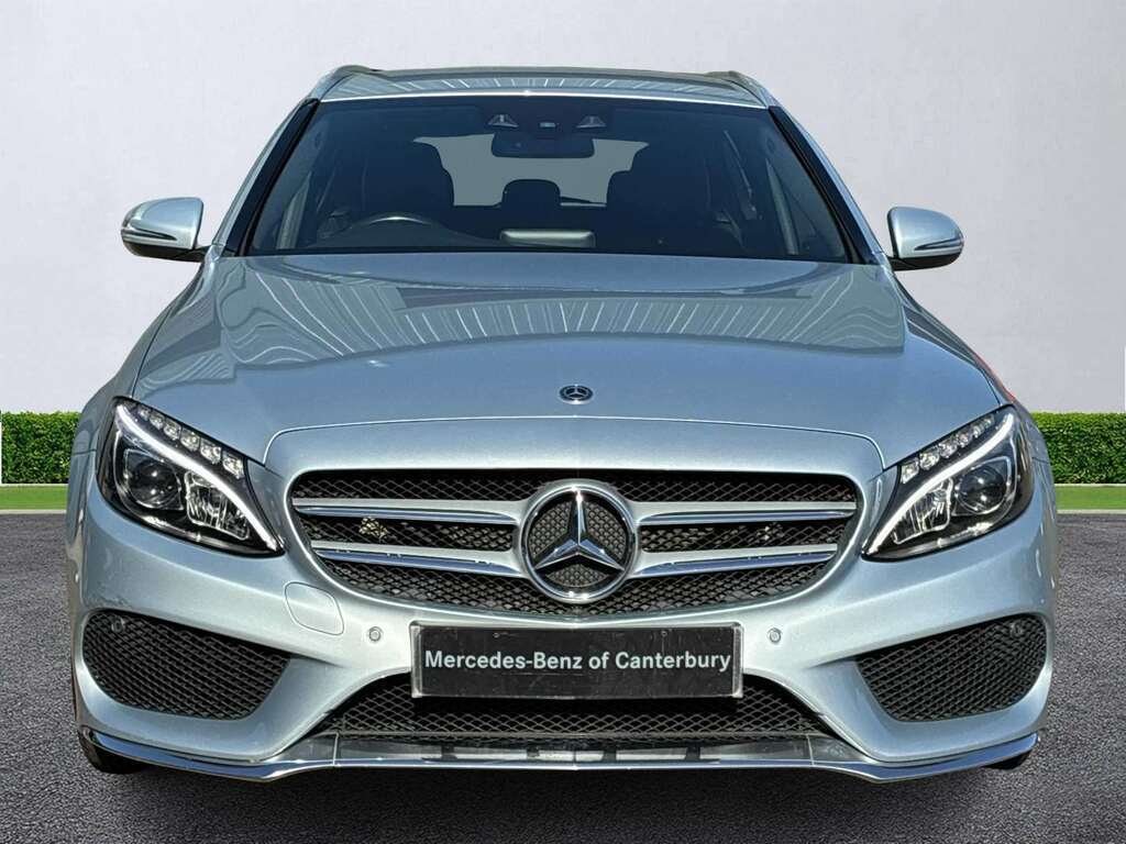 Mercedes-Benz C Class C220d Amg Line 9G-tronic KT18EOK Silver #5