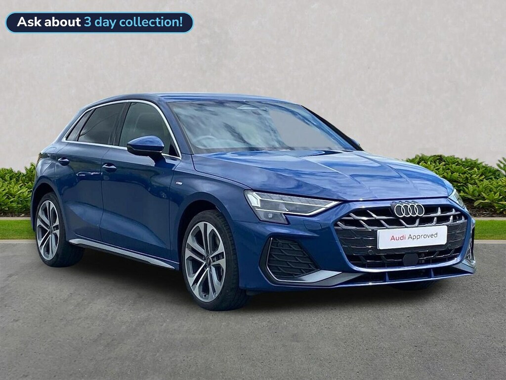 Audi A3 1.5 Tfsi E 204 S Line S Tronic Blue