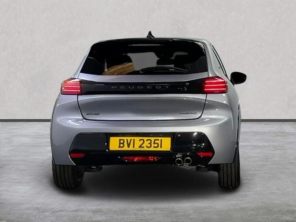 Peugeot 208 1.2 Gt Premium Hatchback Hybrid E-dsc6 BVI2351 Grey #3