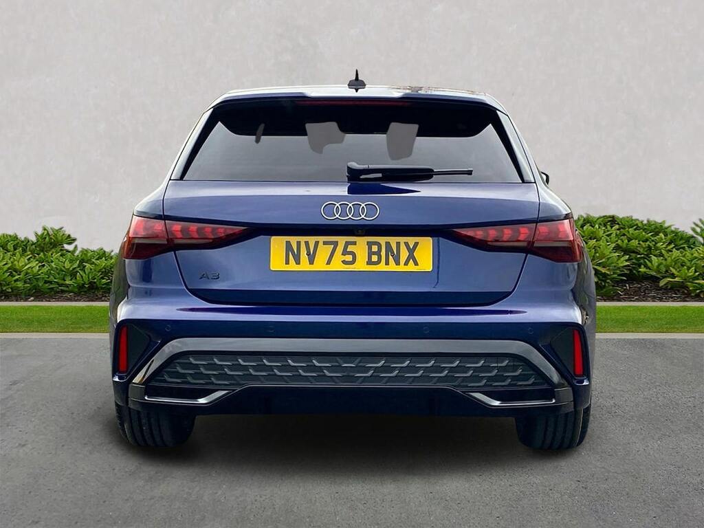 Audi A3 1.5 Tfsi 150 S Line S Tronic Tech Pack NV75BNX Blue #4