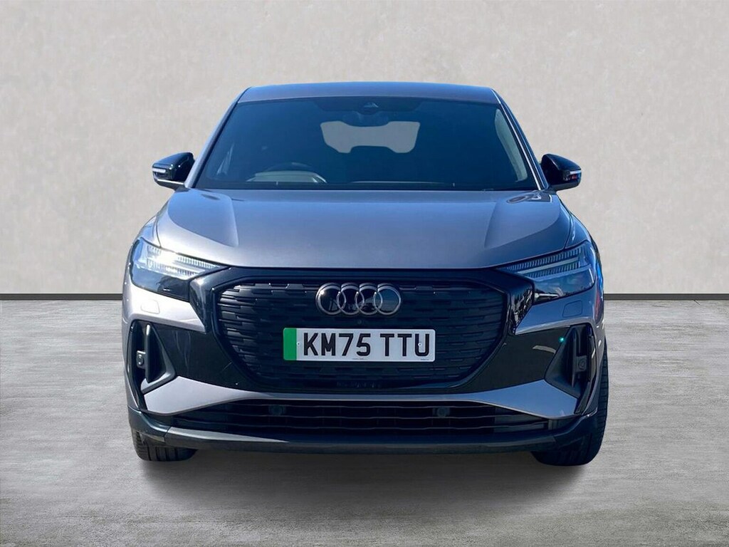 Audi Q4 E Tron 45 Black Edition Sportback Quatt KM75TTU Grey #5