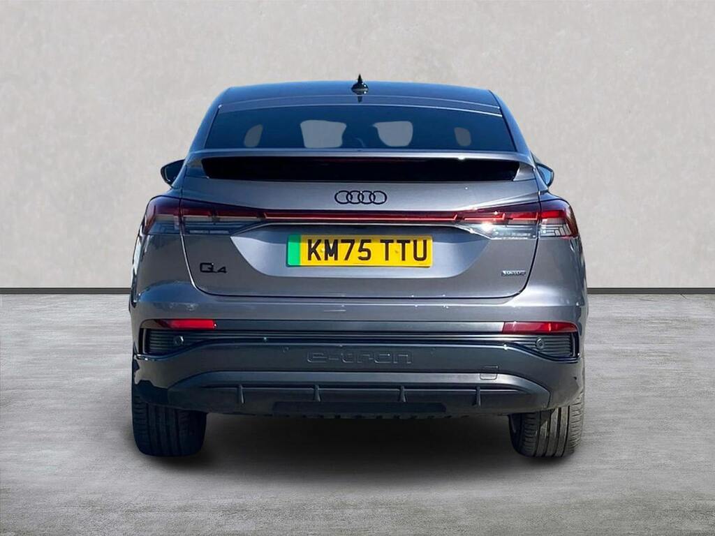 Audi Q4 E Tron 45 Black Edition Sportback Quatt KM75TTU Grey #4