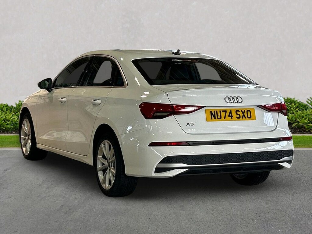 Audi A3 30 Tfsi Sport NU74SXO White #2