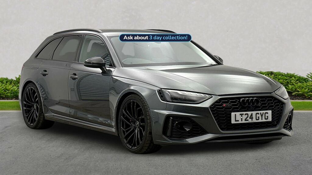 Audi RS4 2.9 Tfsi V6 Carbon Black Estate Tiptron Grey