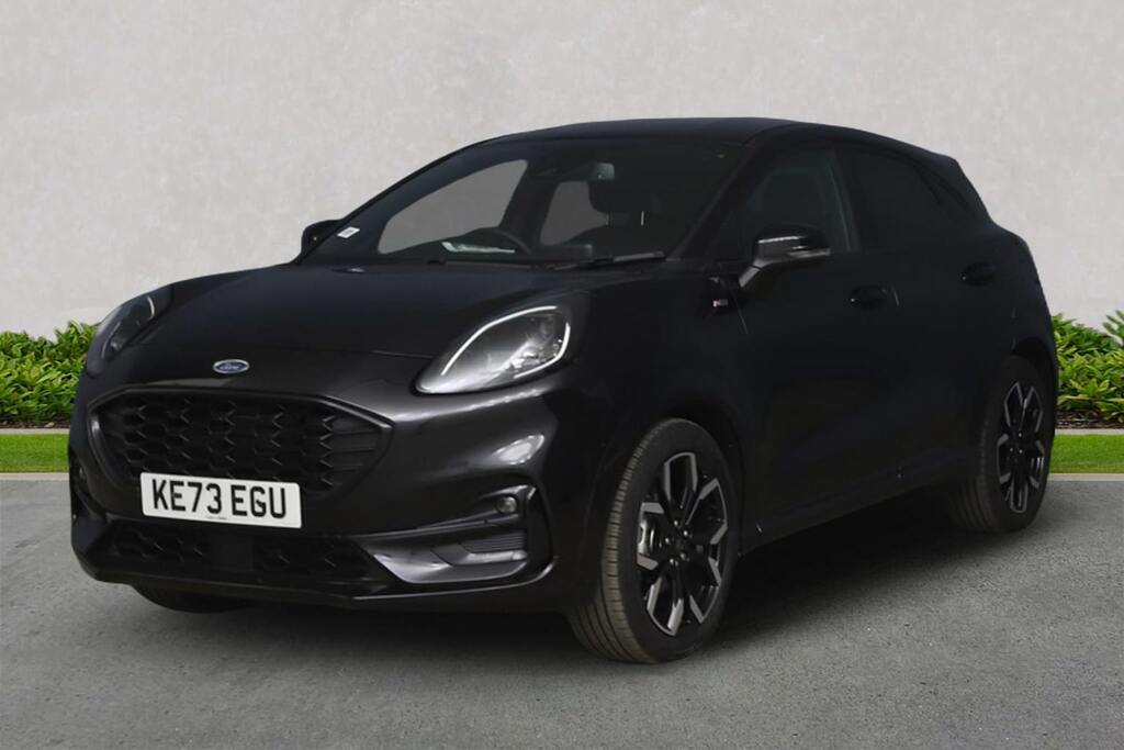 Ford Puma 1.0 Ecoboost Hybrid Mhev St-line X Dct Black #3