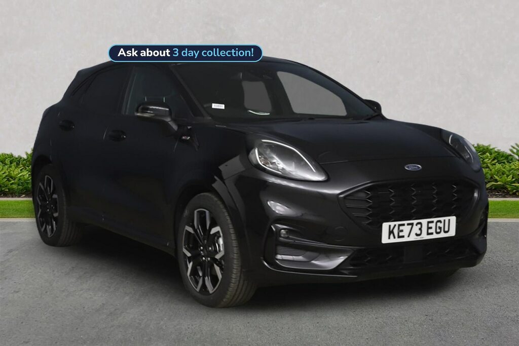 Ford Puma 1.0 Ecoboost Hybrid Mhev St-line X Dct Black