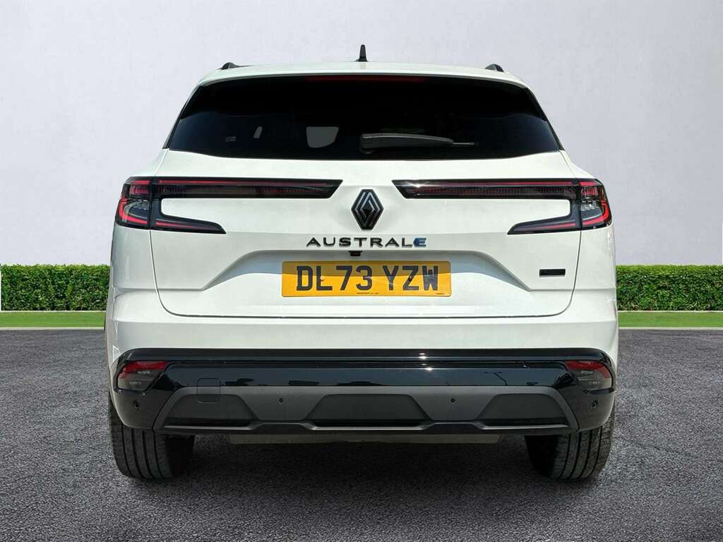 Renault Austral E-tech Fhev Iconic Esprit Alpine 4C DL73YZW White #4