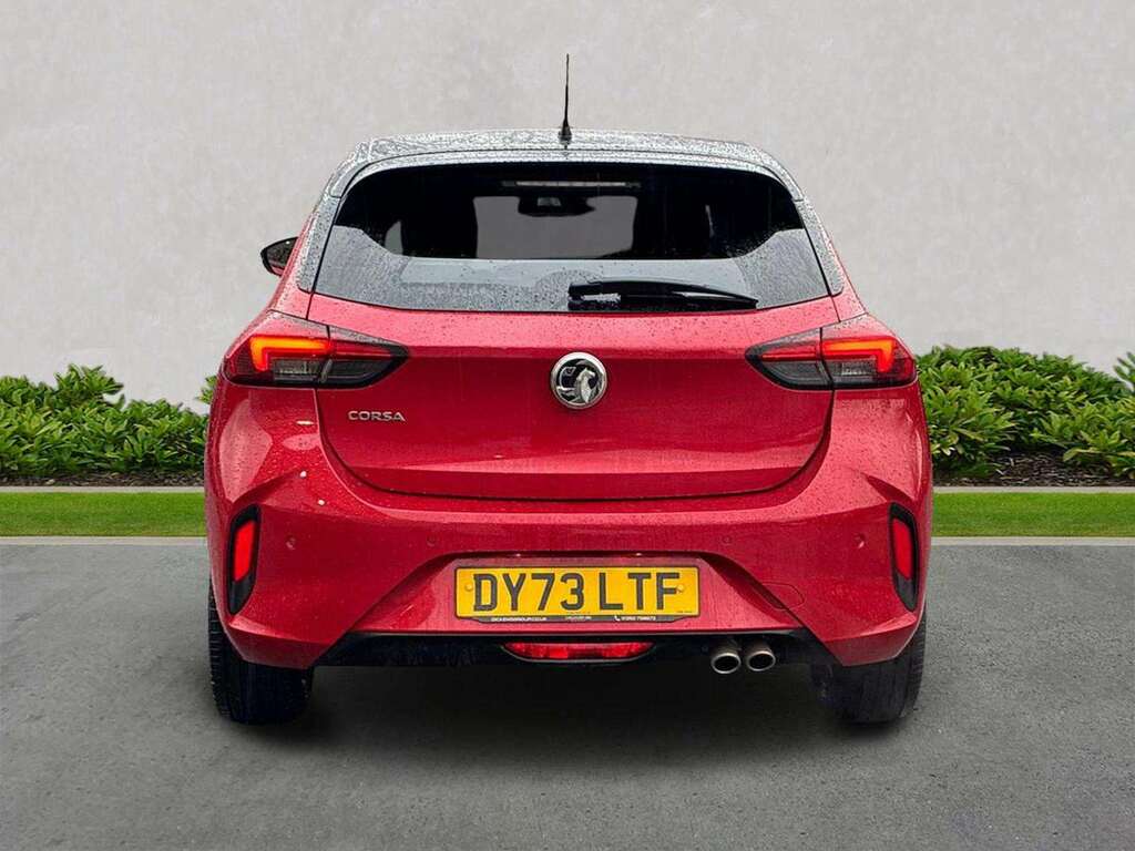 Vauxhall Corsa 1.2 Turbo Gs DY73LTF Red #4