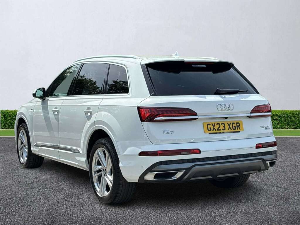 Audi Q7 55 Tfsi Quattro S Line Tiptronic GX23XGR White #2