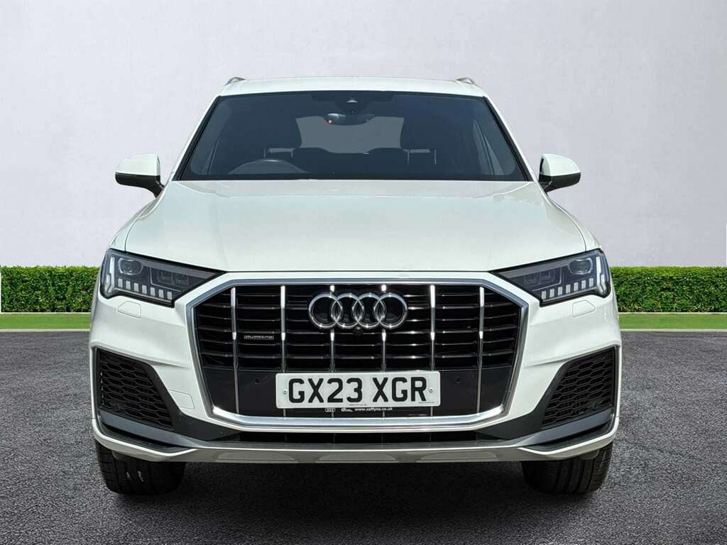 Audi Q7 55 Tfsi Quattro S Line Tiptronic GX23XGR White #5