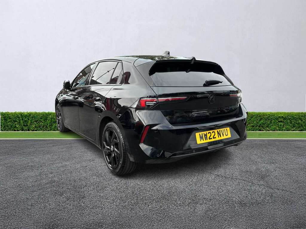Vauxhall Astra 1.2 Turbo 130 Gs Line MW22NVU Black #2