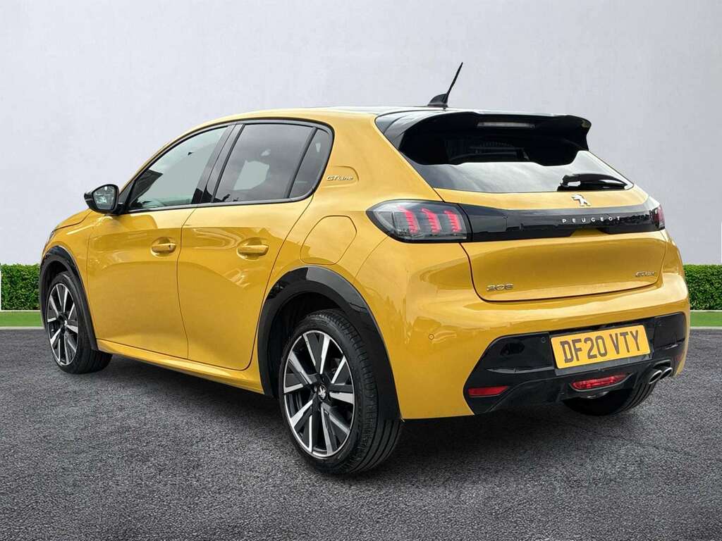 Peugeot 208 1.2 Puretech 130 Gt Line Eat8 DF20VTY Yellow #2