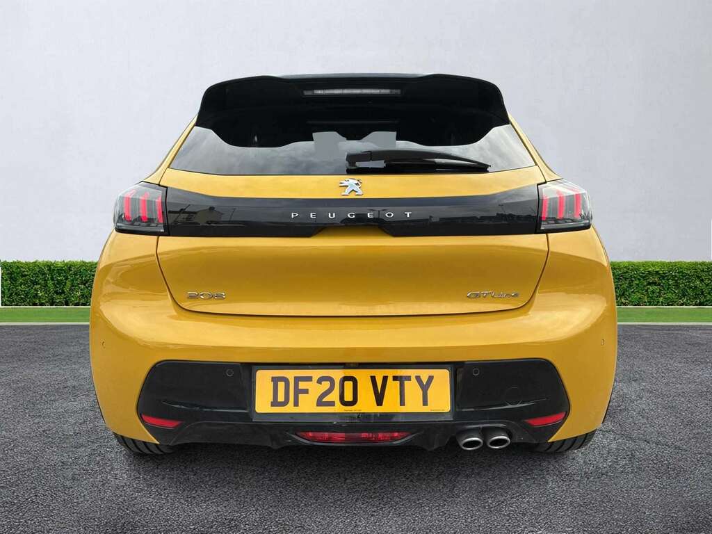 Peugeot 208 1.2 Puretech 130 Gt Line Eat8 DF20VTY Yellow #4